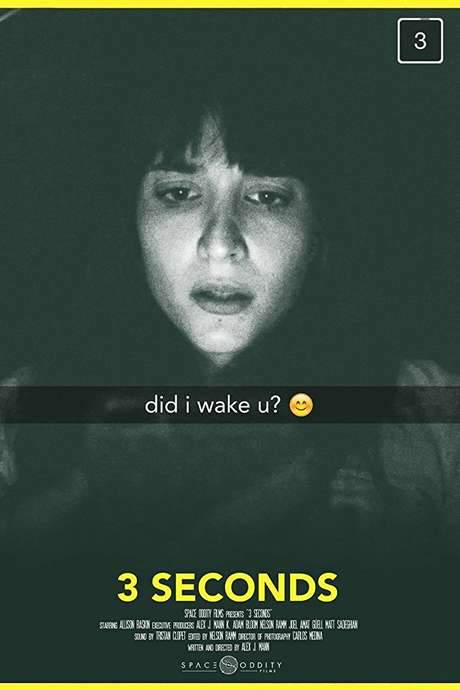   Did I wake you?  A young woman wakes up to a snap of her sleeping and tries to figure out who sent it.  